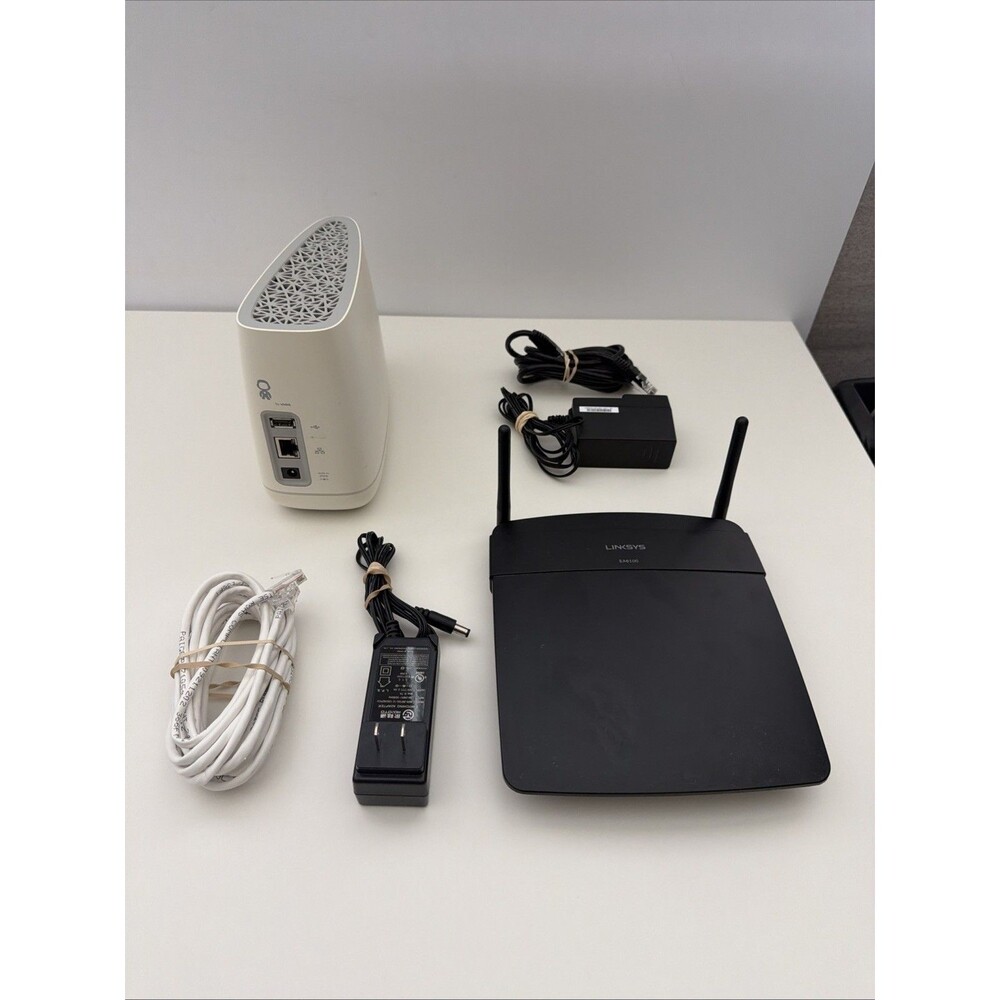 Vivint smart Drive (Space Monkey) sm2-2w10 DVR Recording + Linkage EA6100 Router